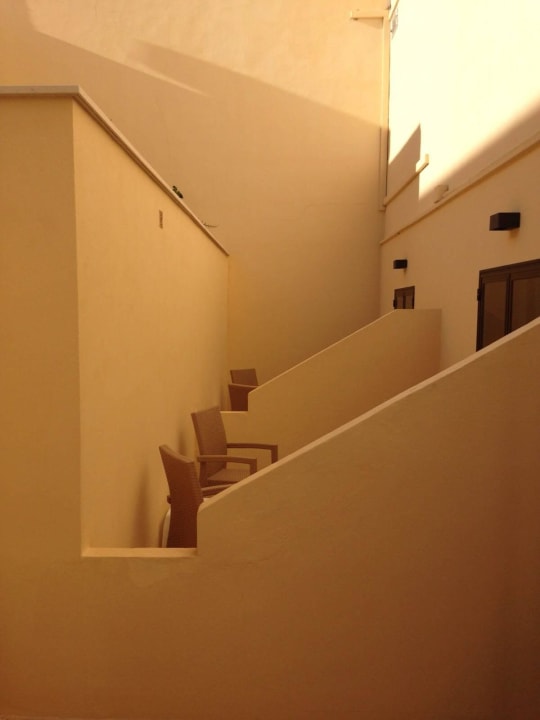 Terrasse Zimmer 27 - beklemmend Hotel Bella Playa & Spa