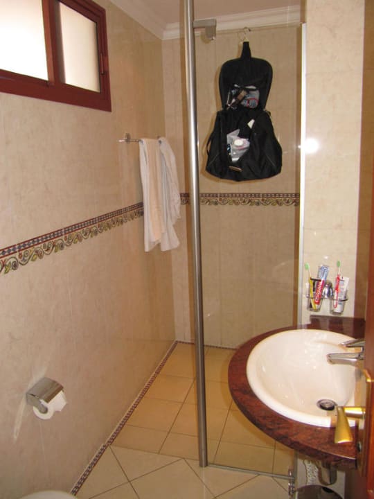 Duschbereich allsun App.-Hotel Barlovento