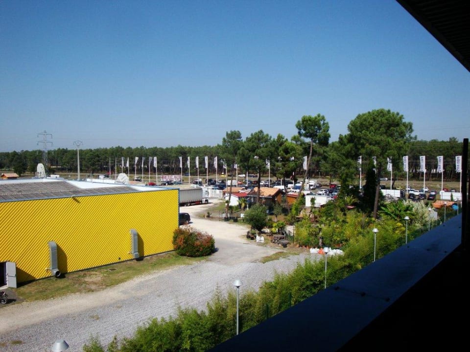 Ausblick aus dem 2. Stock Hotel Quality Suites Et Spa Arcachon