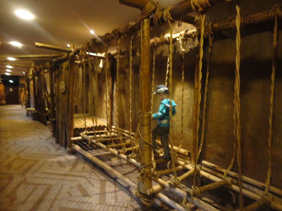 Kletterparcour im Hotel Hotel Matamba - Phantasialand Erlebnishotel