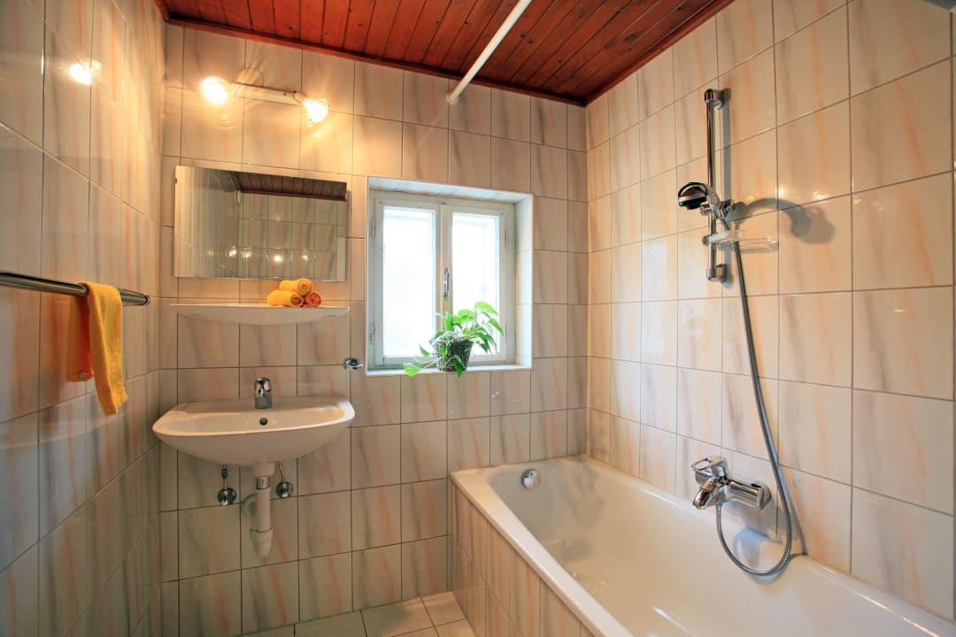 Badezimmer Ferienhaus Hinterebenhub