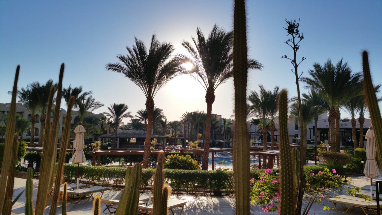 Schöner Ausblick Hotel JAZ Makadi Star & Spa