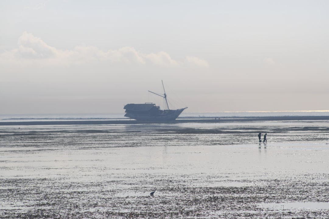Und es war wieder Ebbe Prama Sanur Beach Bali