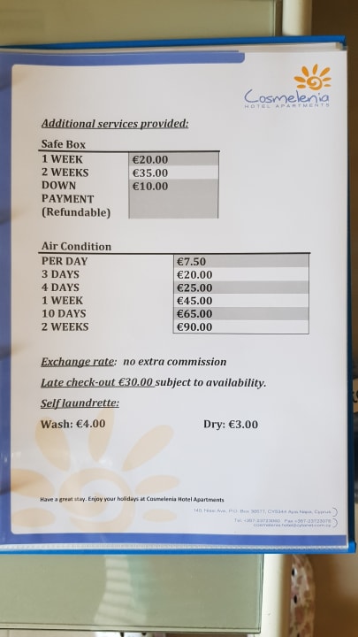 Zimmer Hotel Cosmelenia