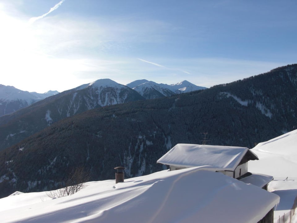 Aussicht hin zum Watleshof Panoramahotel Watles