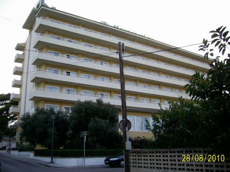 Von der Meerseite aus gesehen Grupotel Montecarlo