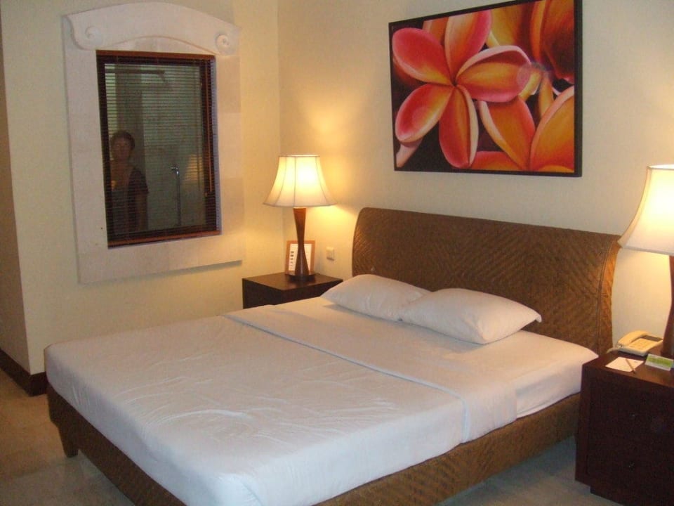 Zimmerblick mit Doppelbett Puri Santrian