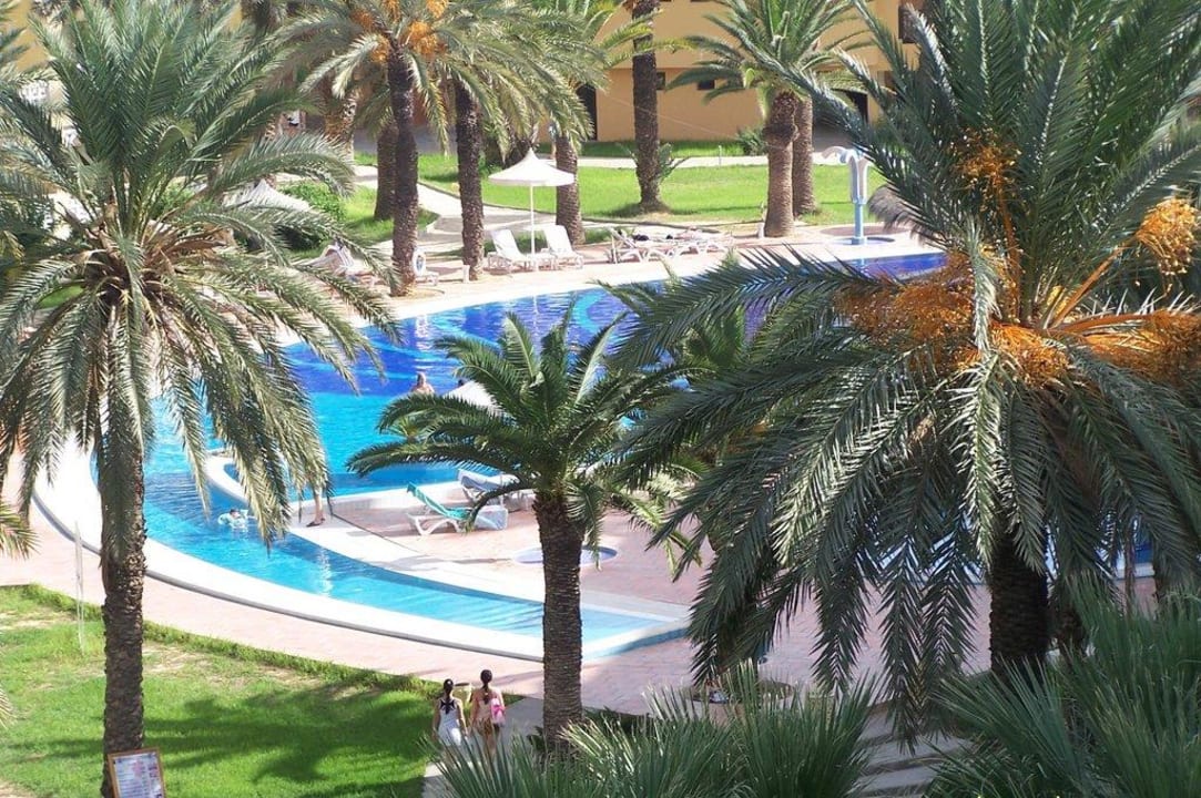 Basen i ogród Hotel Marhaba Club