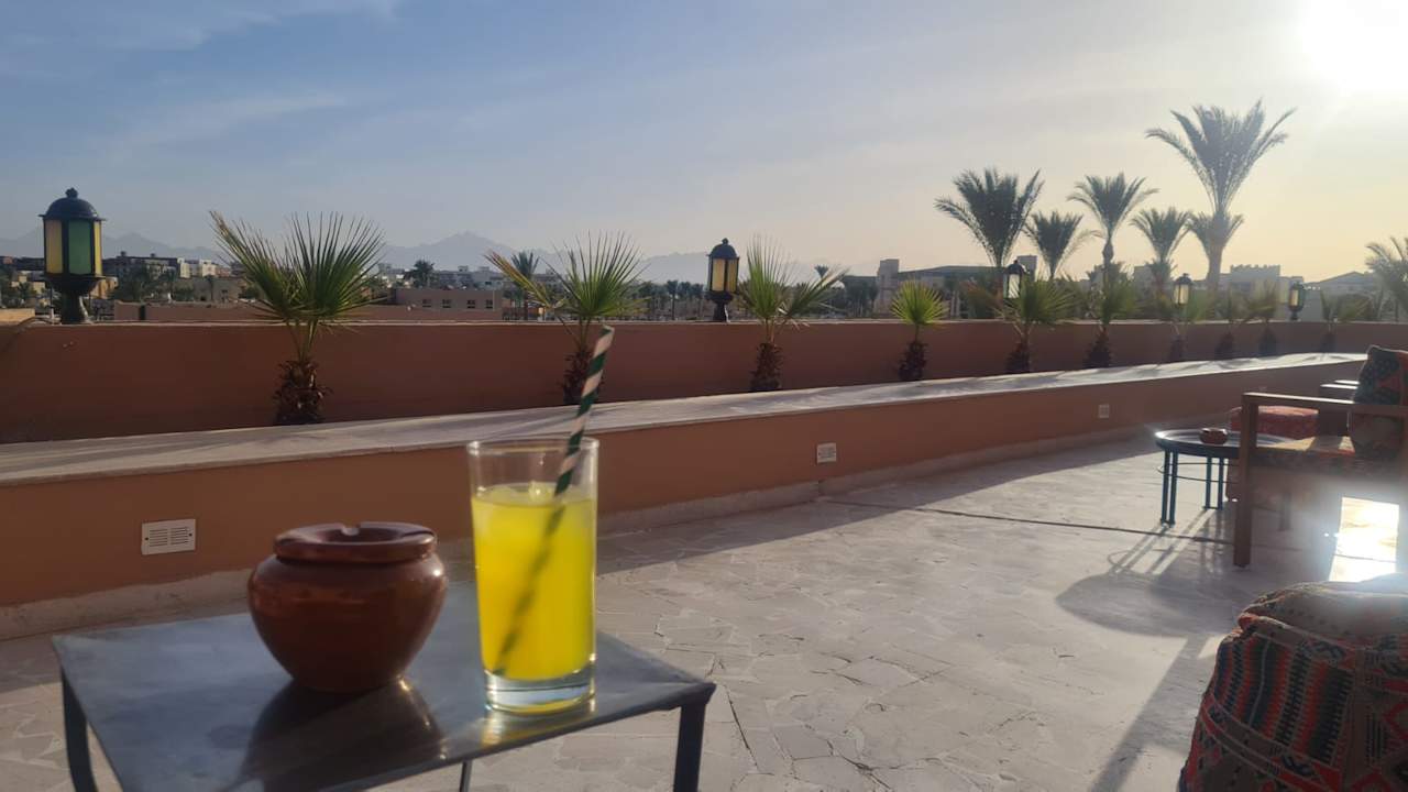 Ausblick Continental Hotel Hurghada