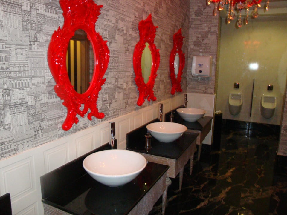 WC sehr schick und sauber Hotel Delphin Imperial