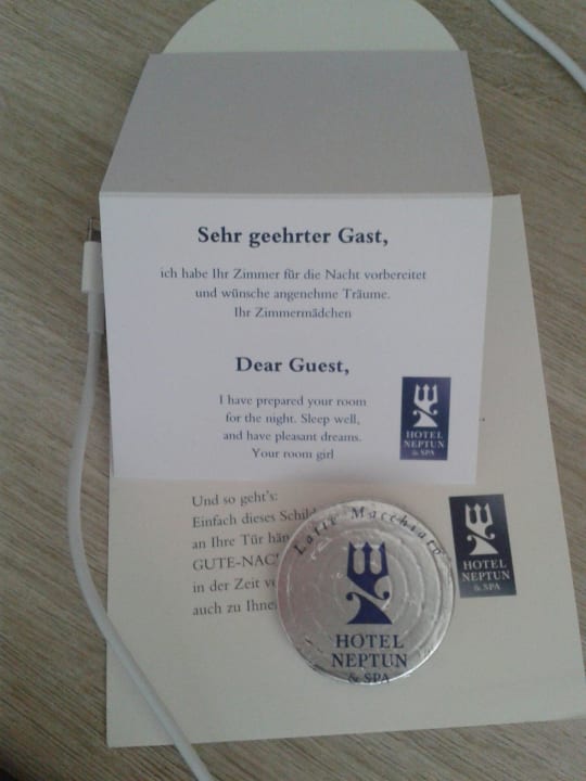 Besonderer Service Hotel Neptun