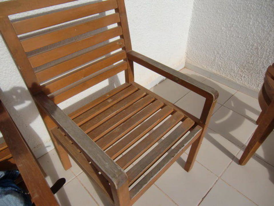 Terrassenstuhl Superior-Zimmer Hotel El Mouradi Djerba Menzel
