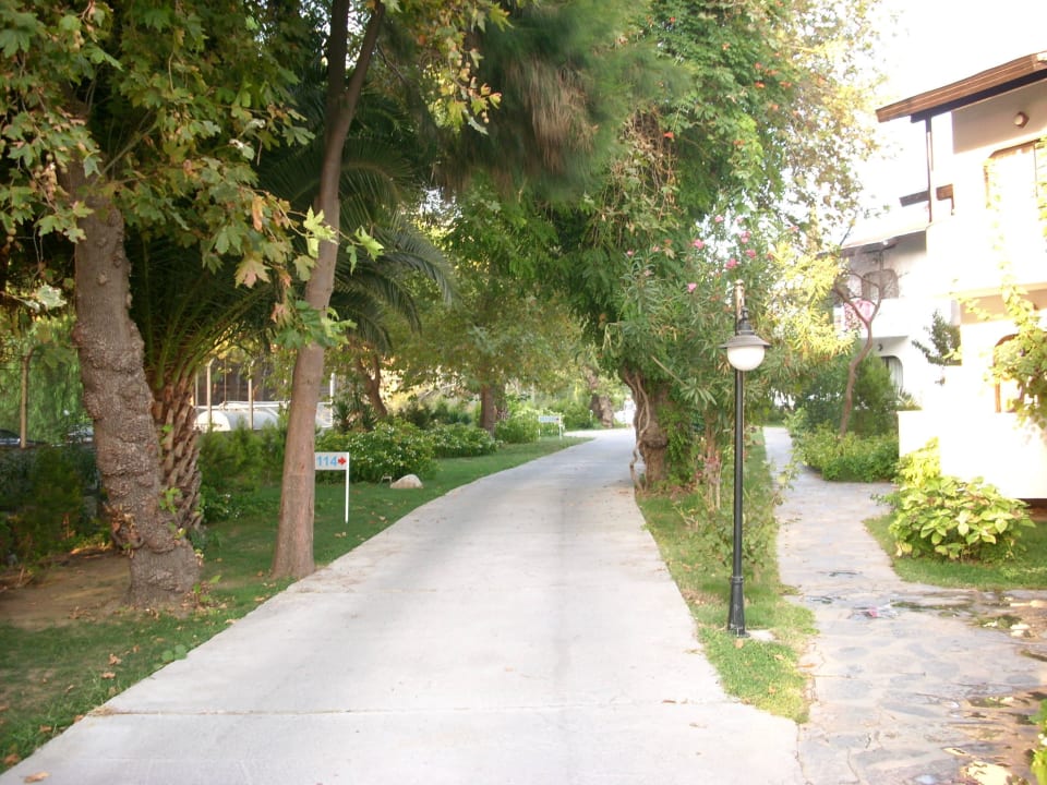 Wege zu den Wohneinheiten Dogan Paradise Beach