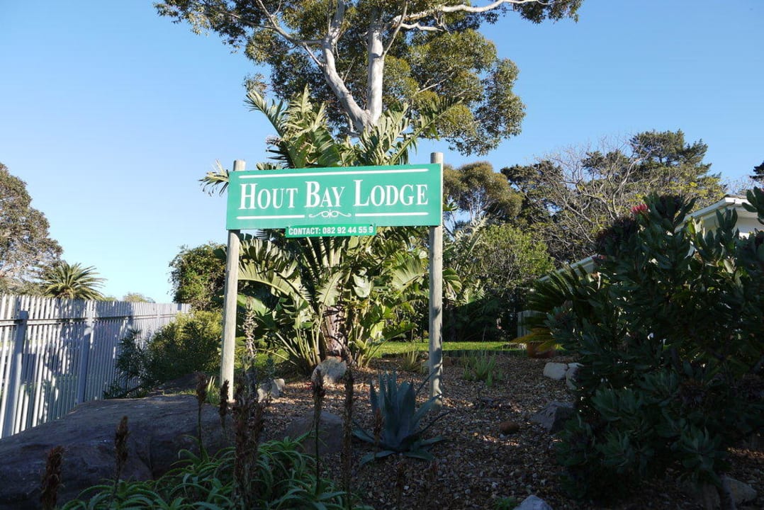 Willkommensschild Guesthouse Hout Bay Lodge