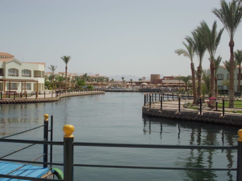 Lagune Richtung Haupthaus Pickalbatros Dana Beach Resort - Hurghada