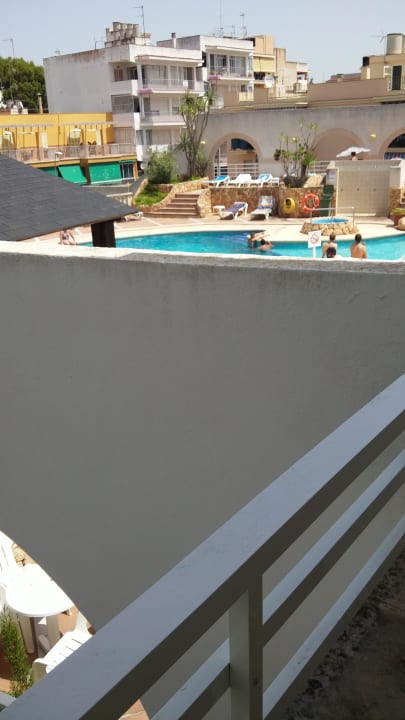 Pool Blick vom Zimmer Hotel Kilimanjaro