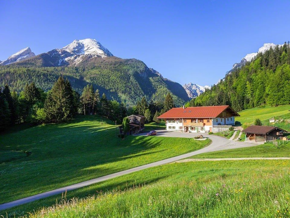 Hausansicht Pension Auf'm Feggenlehen