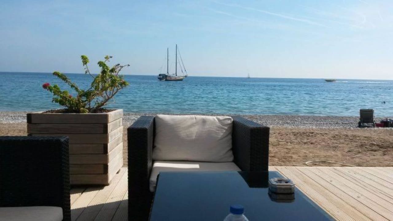 Wunderschönener Ausblick von der Beachbar Rixos Premium Tekirova