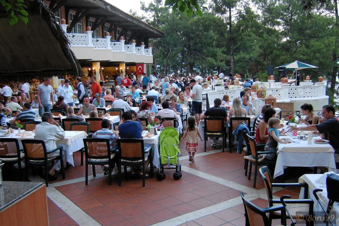 Restaruant am Abend Grand Yazici Club Marmaris Palace