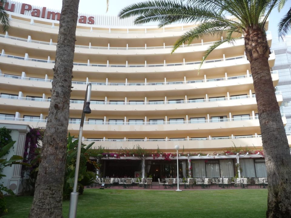 Schöner Ausblick Hotel Riu Palace Palmeras