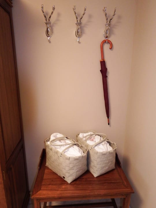 Garderobe und Wellnesstasche Naturresort & Spa Schindelbruch