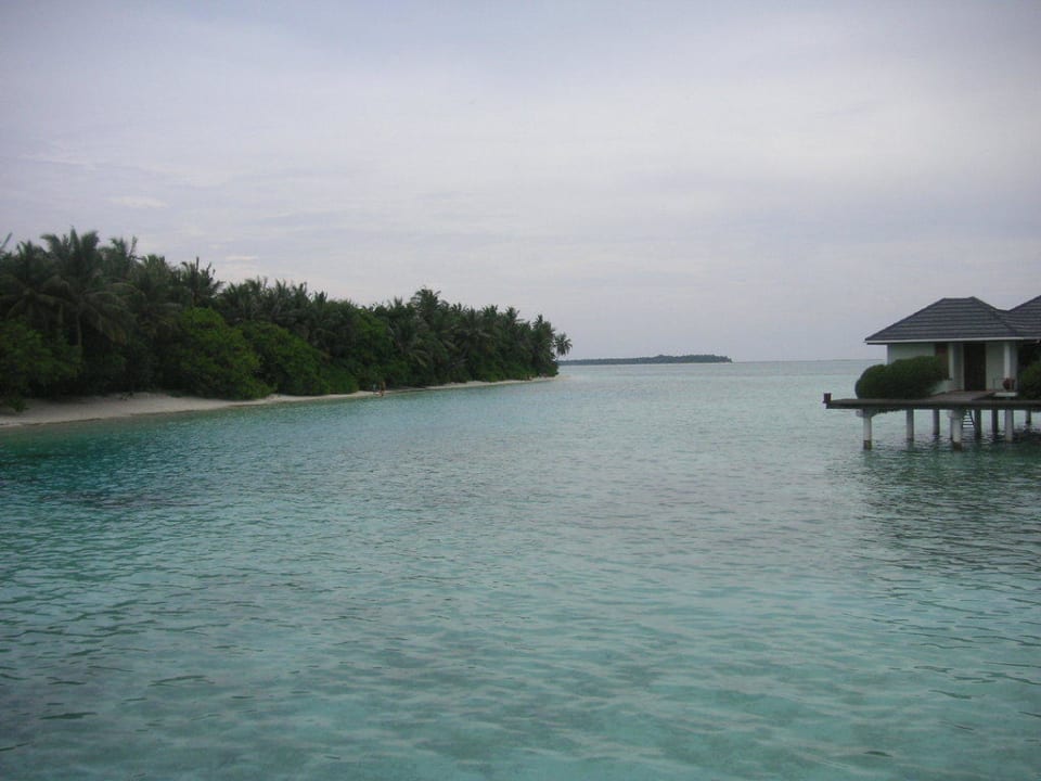 Wasserbungalowseite Villa Park Sun Island