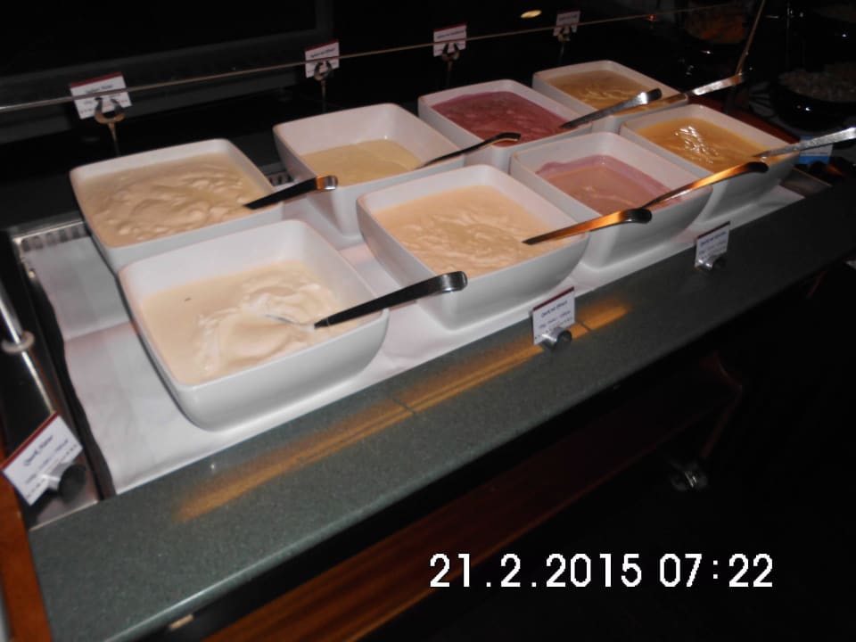 Die Jogurtecke zum Frühstück Morada Strandhotel Ostseebad Kühlungsborn
