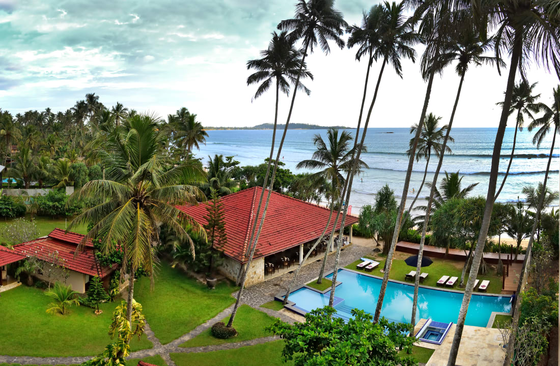 Außenansicht Hotel Weligama Bay Resort