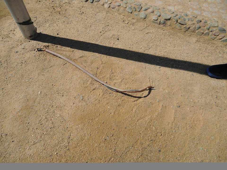Offene Stromleitung am Strand? Riviera Aqua Park Resort
