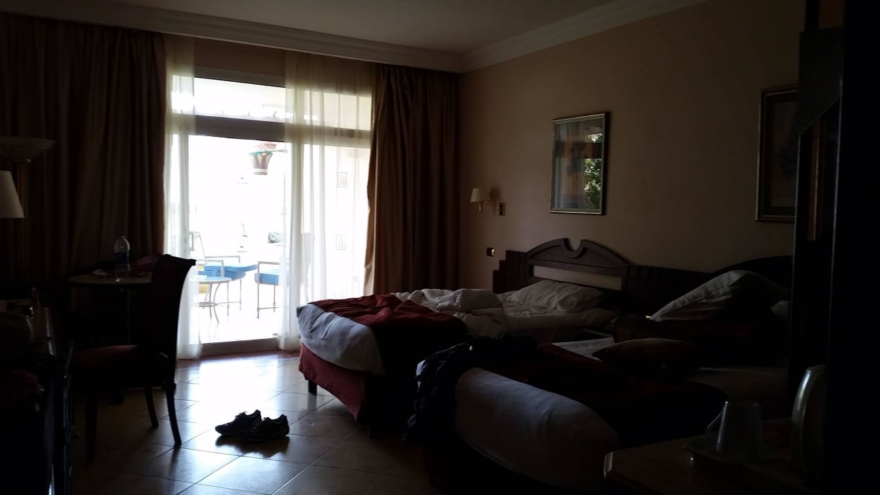 Bett und Terrasse Palm Royale Resort - Soma Bay