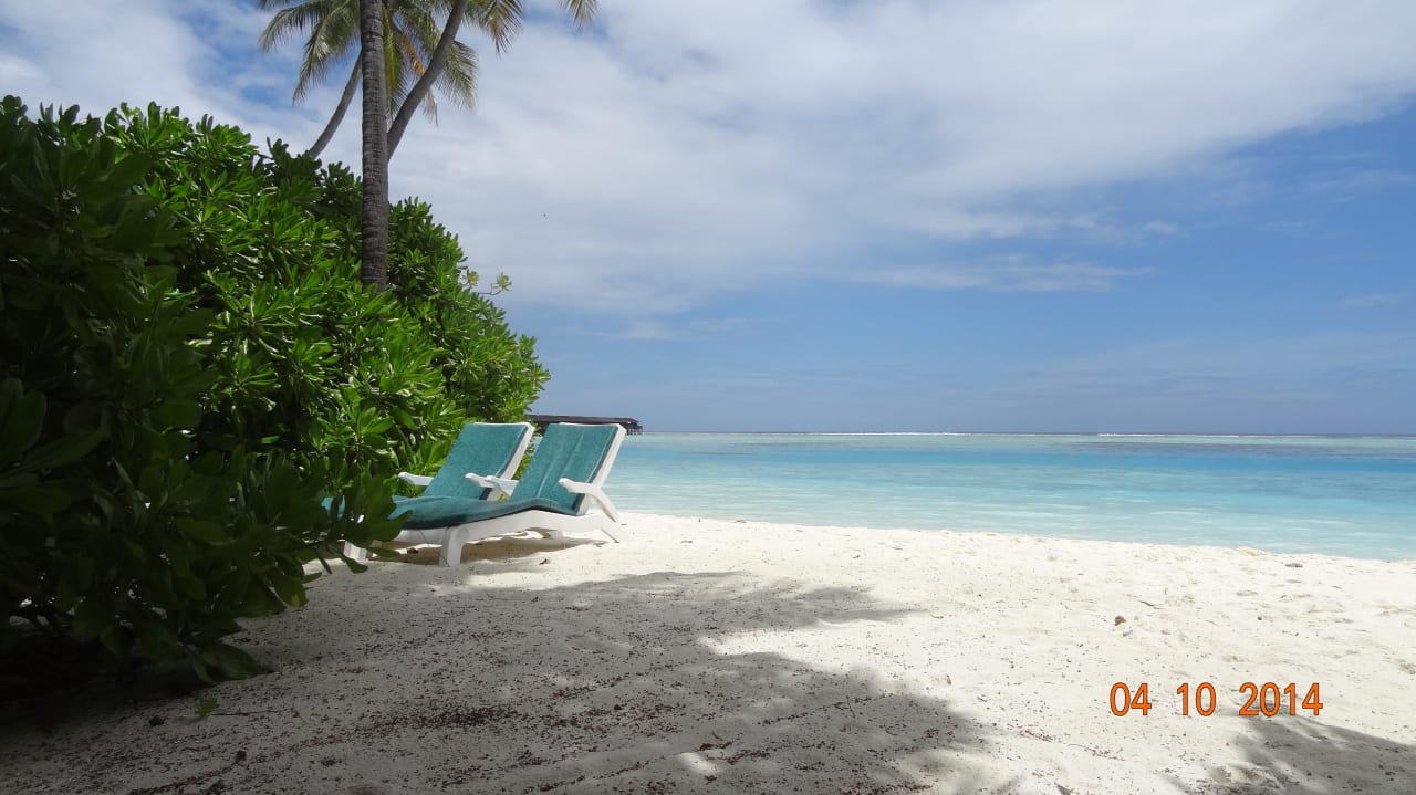 Strand Ostseite Meeru Maldives Resort Island