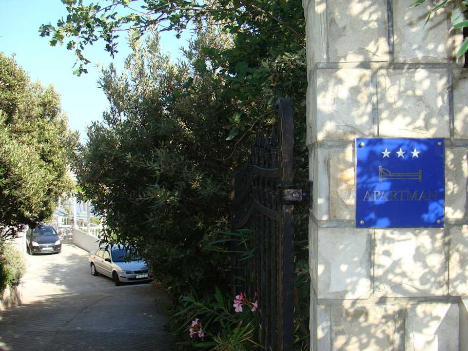 Geschafft - ganz steil ging es runter Apartment Olivia