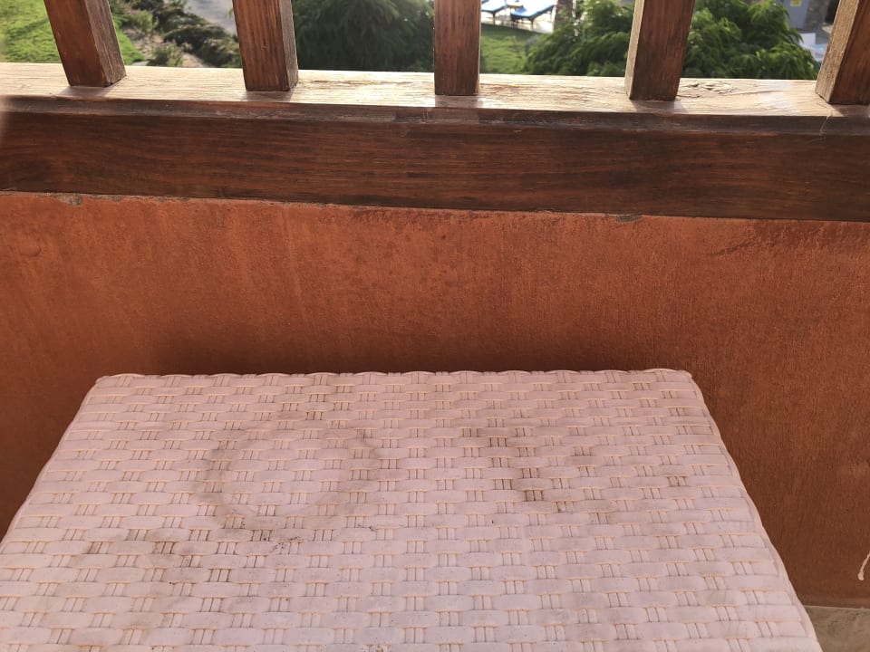 Balkontisch bei der Anreise. Novotel Marsa Alam Beach Resort