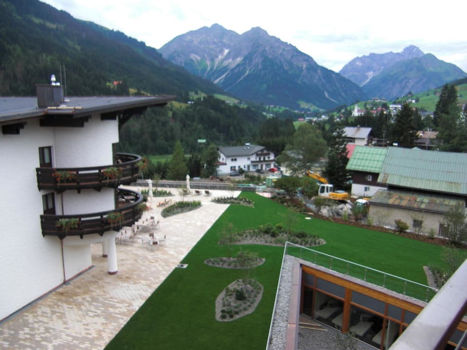 Blick vom Balkon A-ROSA Ifen Hotel Kleinwalsertal