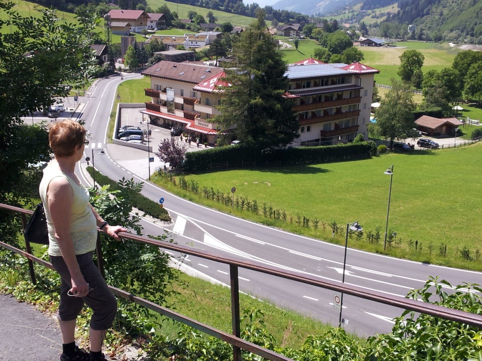 Blick auf das Hotel Hotel Wiesenhof Garden Resort