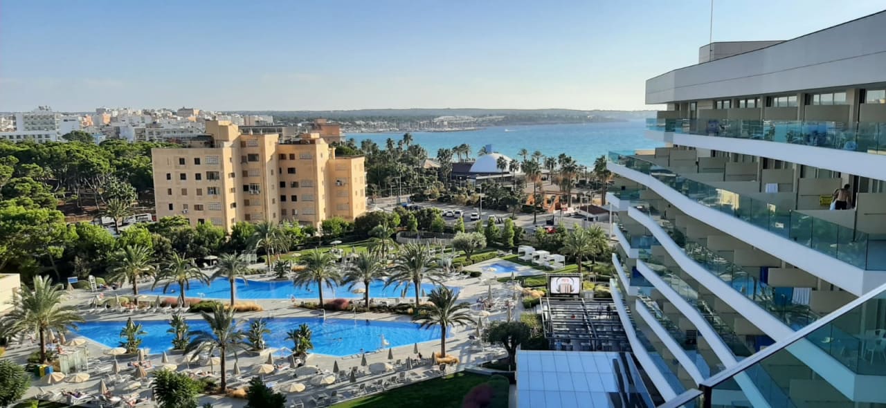 Ausblick Hipotels Gran Playa De Palma