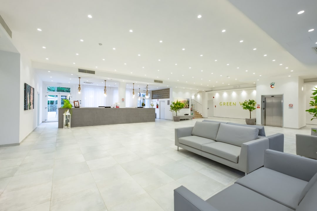Lobby Color Green Village Cesenatico