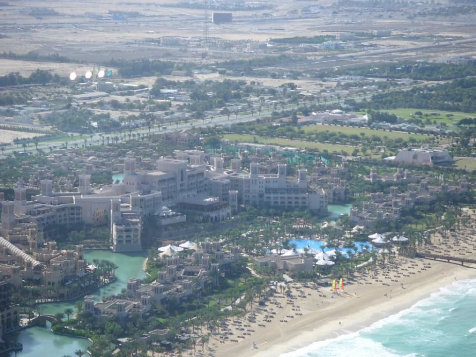 Ansicht von oben Jumeirah Al Qasr