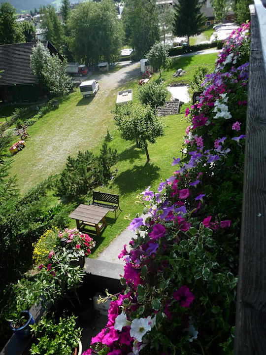Balkon Pension Haus Alpina
