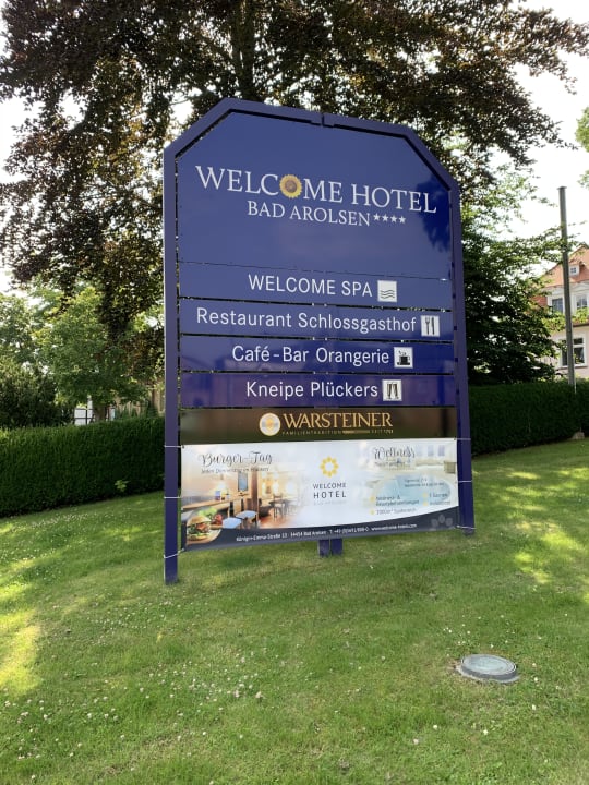 Außenansicht Welcome Hotel Bad Arolsen