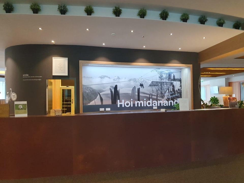 Lobby AVES Hotel Savognin