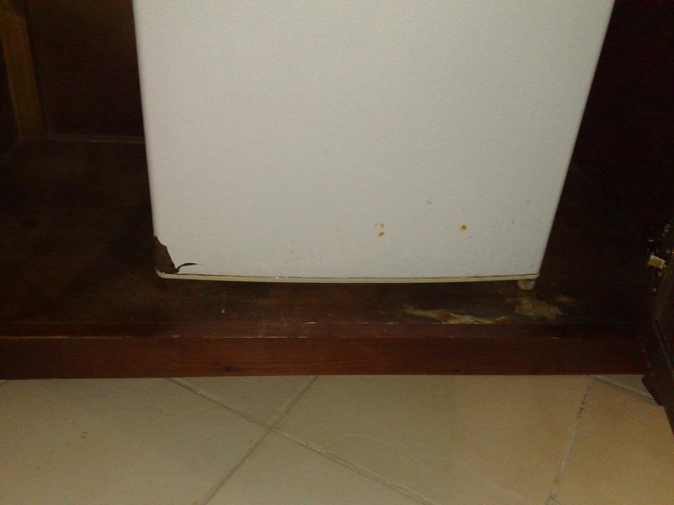 Verrosteter Kühlschrank Wyndham Alltra Samana