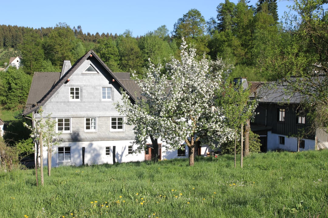 Außenansicht Ferienwohnung am Fledermaustunnel
