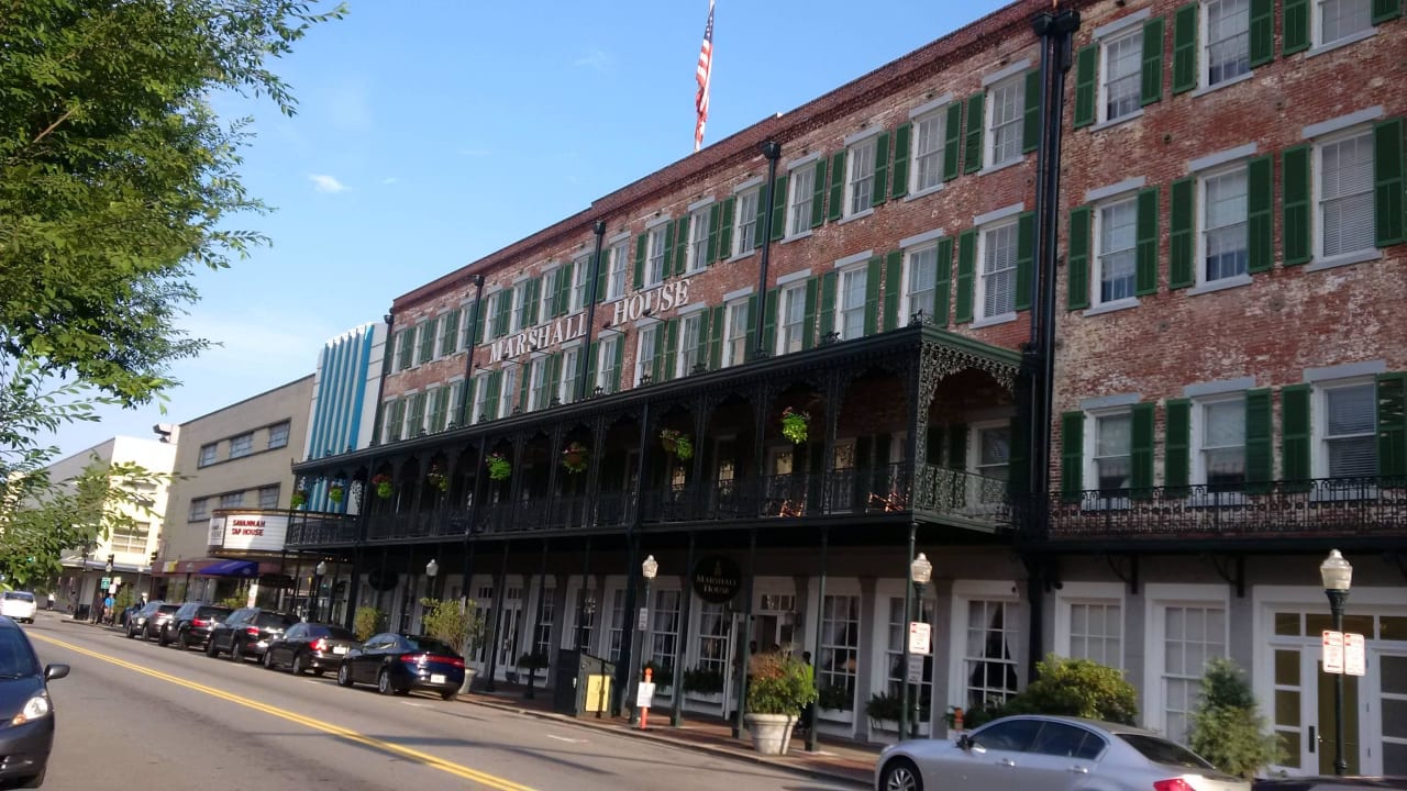 Straßenansicht Hotel Marshall House