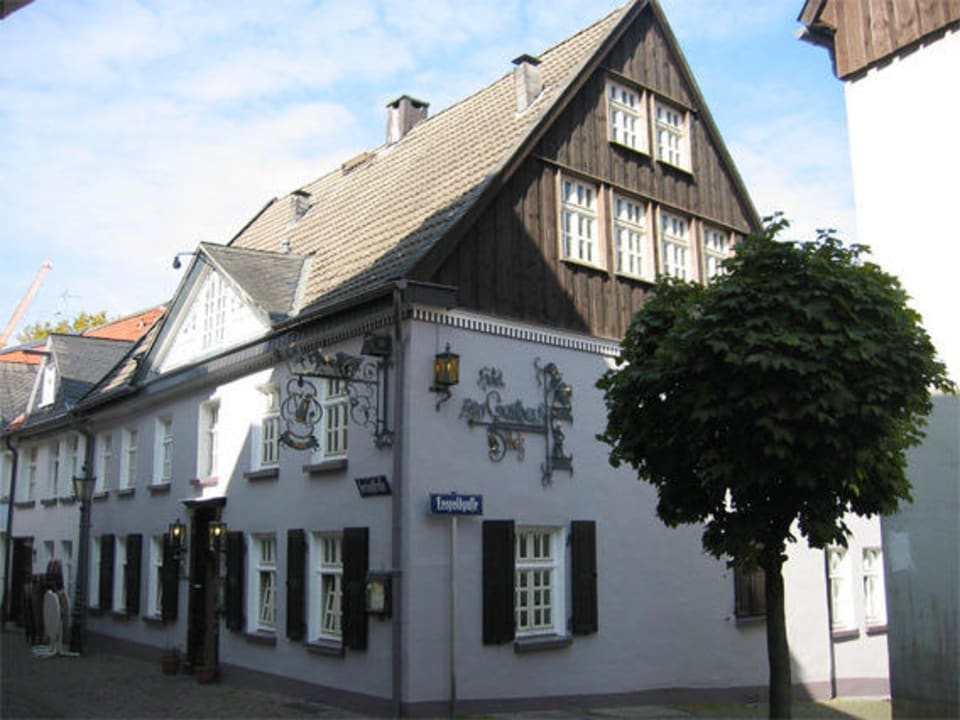 Blick auf den Gasthof Hotel Altes Gasthaus Pretz