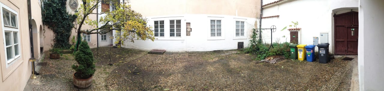 Innenhof Hotel Waldstein