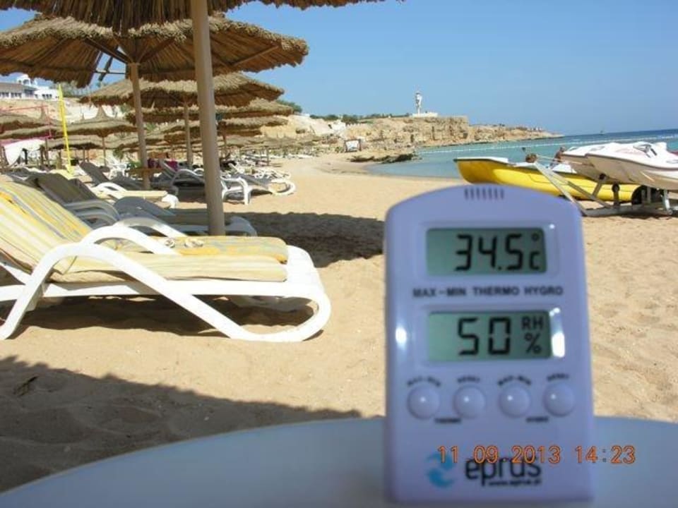 Data godzina temperatura i wilgotność Hotel El Faraana Reef Resort