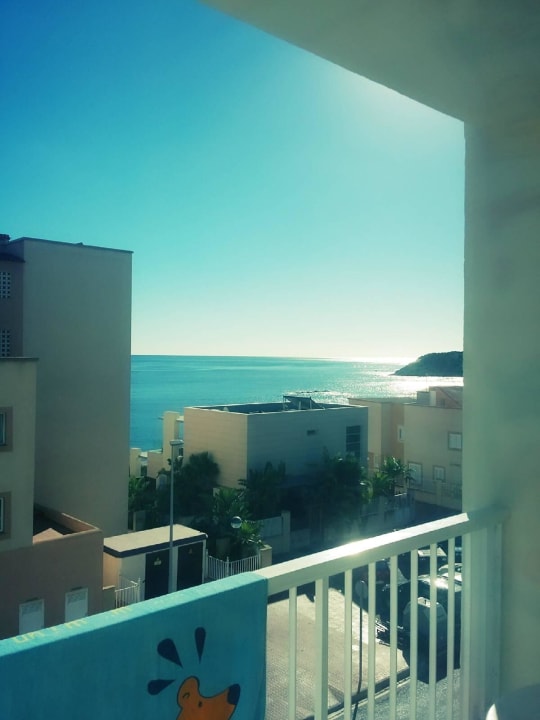 Blick vom Balkon Moon Dreams Coral Beach