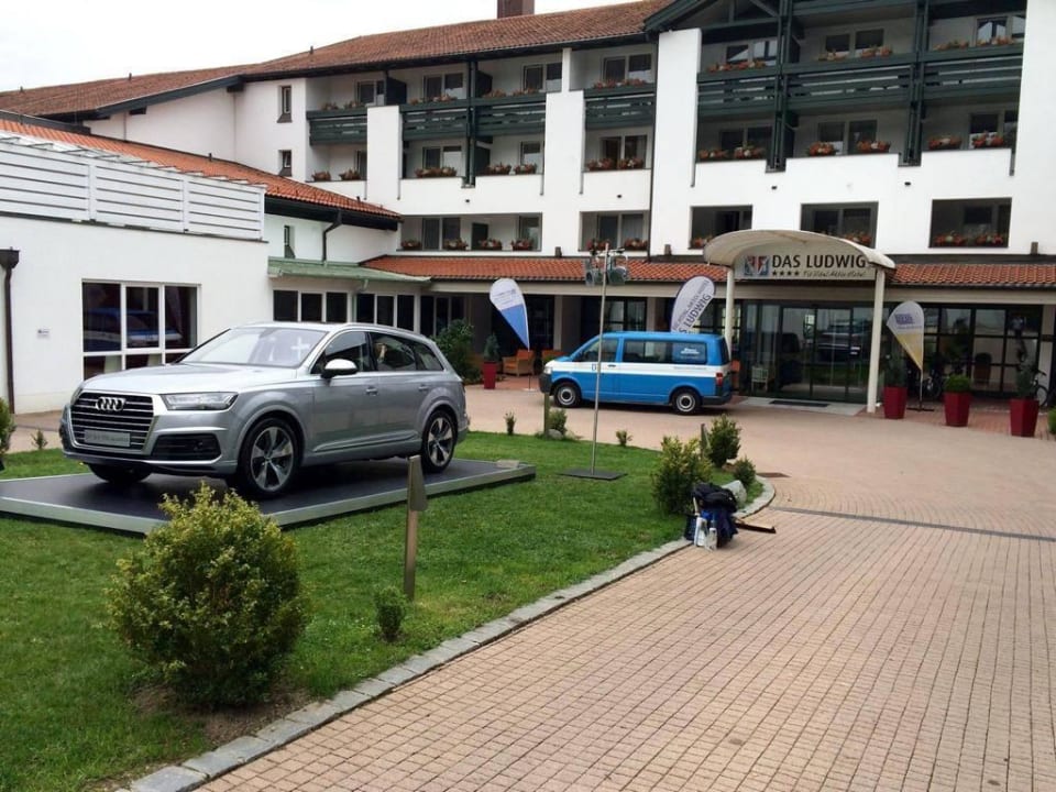 Hoteleingang Hotel Das Ludwig