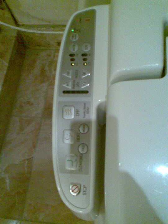 Toilette mit beheizbarem Sitz The Plaza Hotel